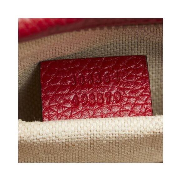 Pre Loved Gucci Leather Crossbody Bag with Tassel and Interlocking G - Picture 6 of 8